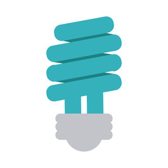 energy saving lightbulb icon image