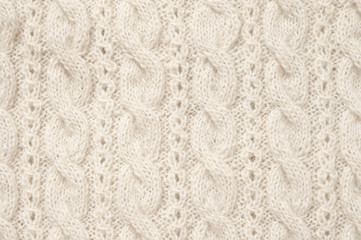 Knitted cloth texture