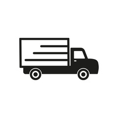 Truck vector icon.