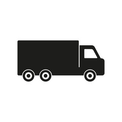 Truck vector icon.