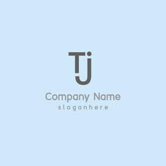 Letter TJ element logo design
