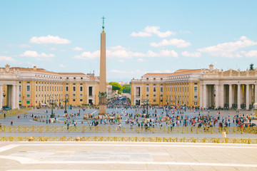 Saint Peter's square in Vatican City