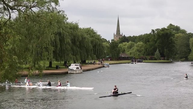 River at Stratford Upon Avon, England