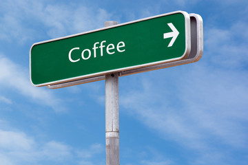 Schild 126 - Coffee