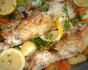 poisson...assiette garnie