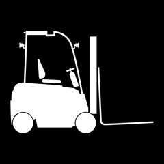 Electric loader icon .