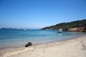 Obraz premium Porquerolle beach 