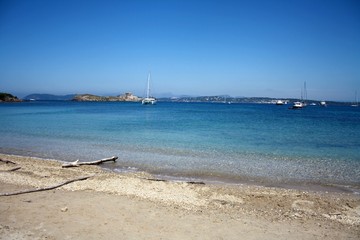 Porquerolle beach 