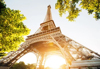 Photo sur Aluminium Tour Eiffel Tour Eiffel, Paris. La France.