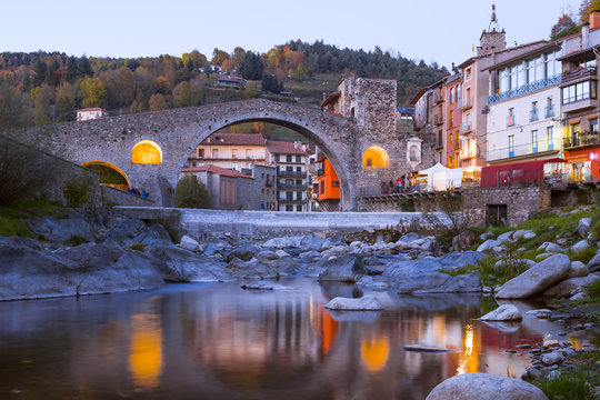 Camprodon in Pyrenees