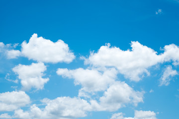 soft cloud with blue sky for backdrop background