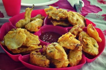 Beignets de légumes 