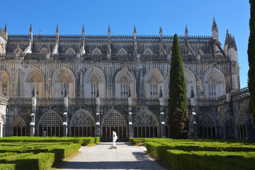 Fototapeta na wymiar Monastery of Santa Maria da Vitoria Batalha Centro region Portugal