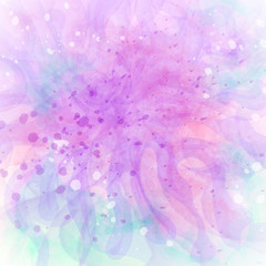 Abstract colorful grunge magenta background. Watercolor imitation vector texture