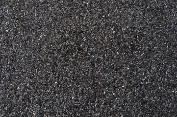 bituminous coating with stone texture
