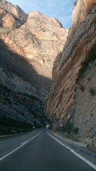 Montaña en Carretera