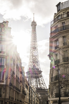 The Eiffel Tower, Paris, France.