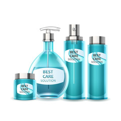 Vector illustration, best care cosmetic natural product