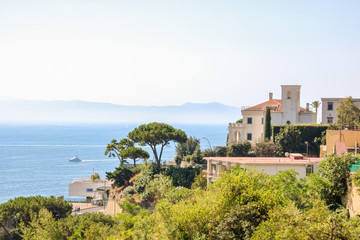 view of posillipo in Naples