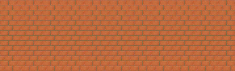 texture of a wide brickwork an endless series of new bricks