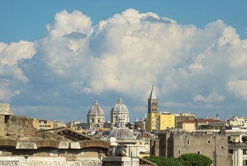 The sky of Rome