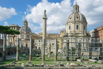 Fototapeta premium Caesar's Forum in Rome
