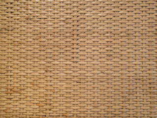 Thai style pattern of brown handcraft weave texture