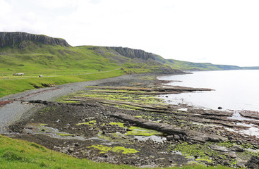Fototapeta na wymiar Duntulm Sea viewpoint, Isle of Skye