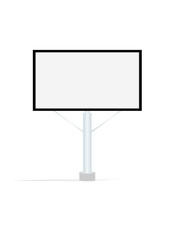 Obraz premium Blank big billboard. Mockup for your advertisement and design
