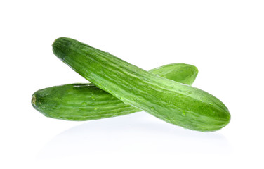 cucumber isolated on white background