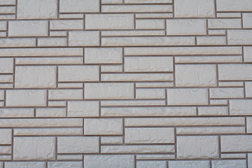white brick wall