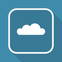 App Button mit Schatten - Wolke - Cloud-Speiche