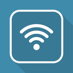 App Button mit Schatten - WLAN