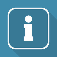 App Button mit Schatten - Information - Service