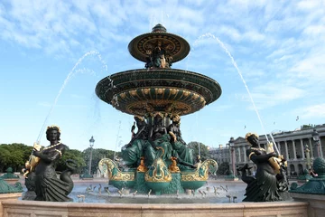 Fototapete Brunnen Paris