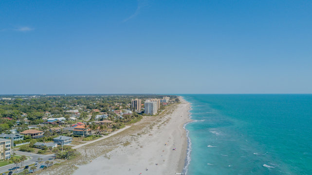 Venice Beach Florida Drone Photo