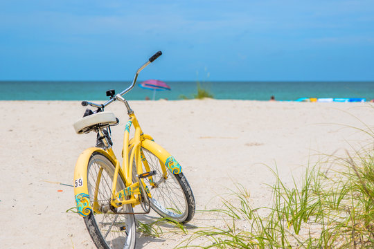 Bike on the beach