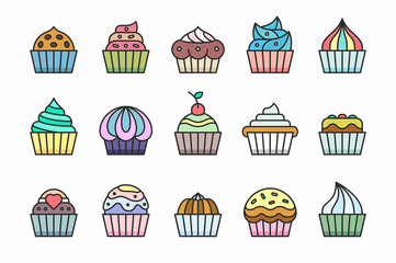 Cupcakes Icons