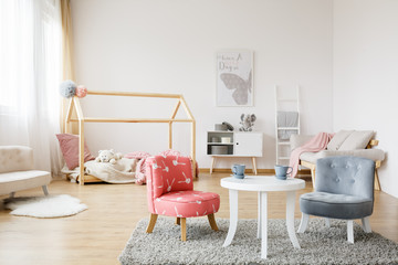 Two cups on the table