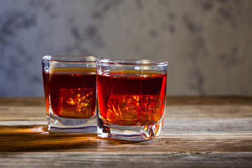 Whiskey drinks