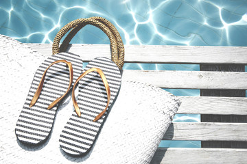 Naklejka premium flip flops 