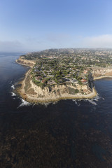 Palos Verdes Aerial Kelp Filled Waters