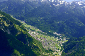 Biasca aerial, Switzerland