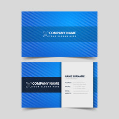 Business card design template.