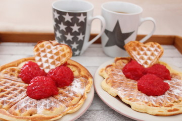 Liebesbeweis Waffel