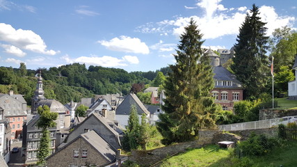 Timber frame houses in Monschau, Germany