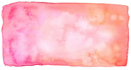 Obraz premium Abstract watercolor background with rough, uneven edges with empty space for text. Watercolor stains background. Abstract painted template.