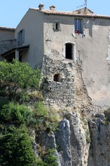 Le village perché de Sault en Provence dans le Vaucluse