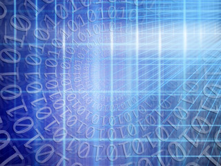 Fototapeta premium background image of abstract lights of technology concept