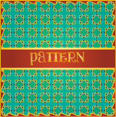 Decorative pattern background